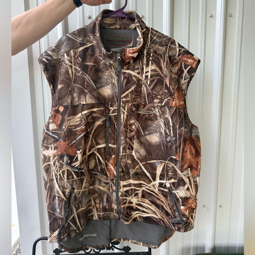 Banded Camo Windproof Vest